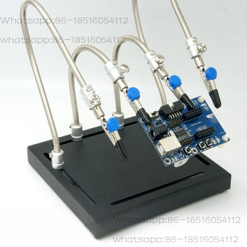 Electronics Repair Video Game - アリゲータークリップ サーペンタインチューブ 電子製品製造 回路基板修理 PCBクリップ ビデオゲーム用固定具