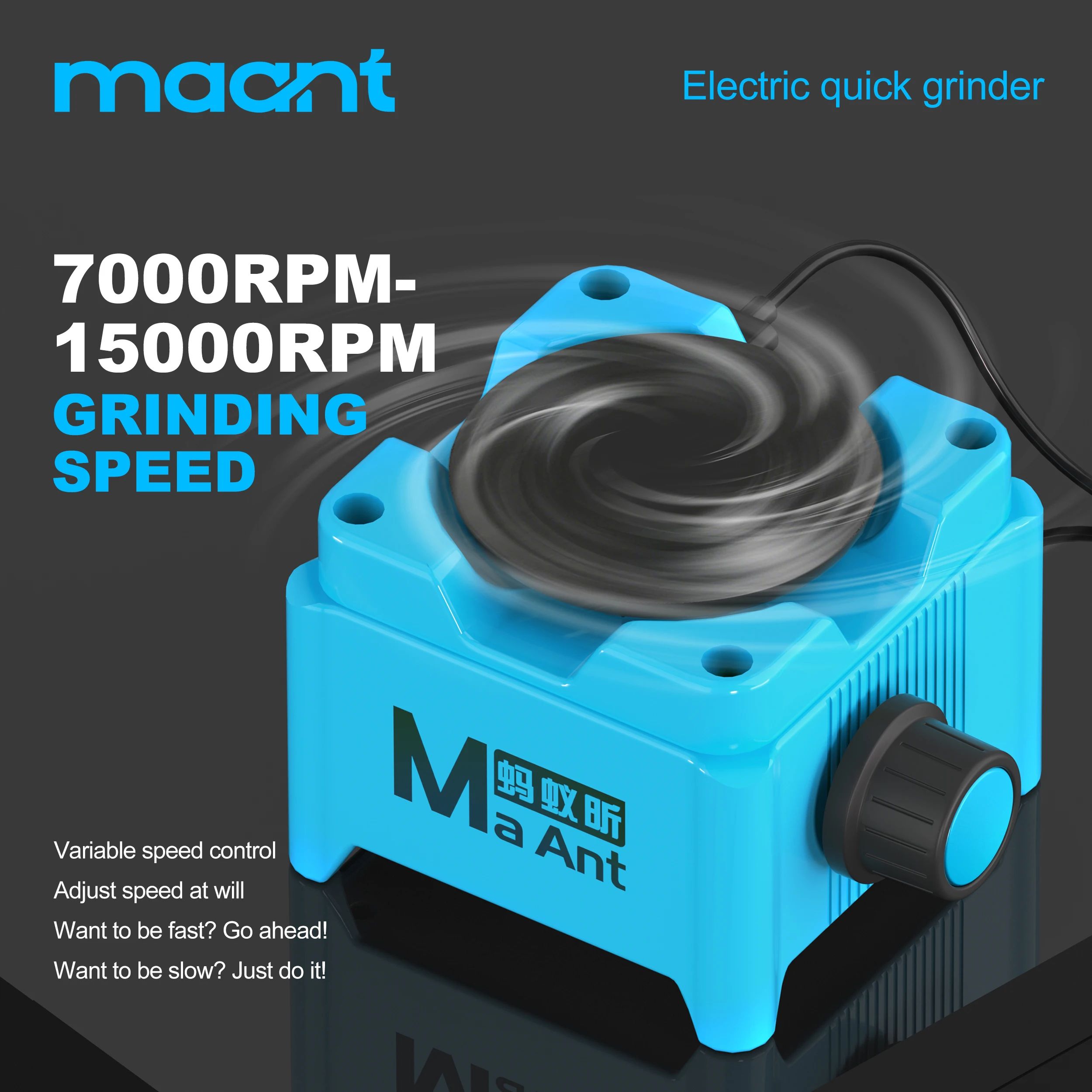 MaAnt KM1 電気グラインダー。7000～15000回 - Electronics Repair In Usa のレビューと価格