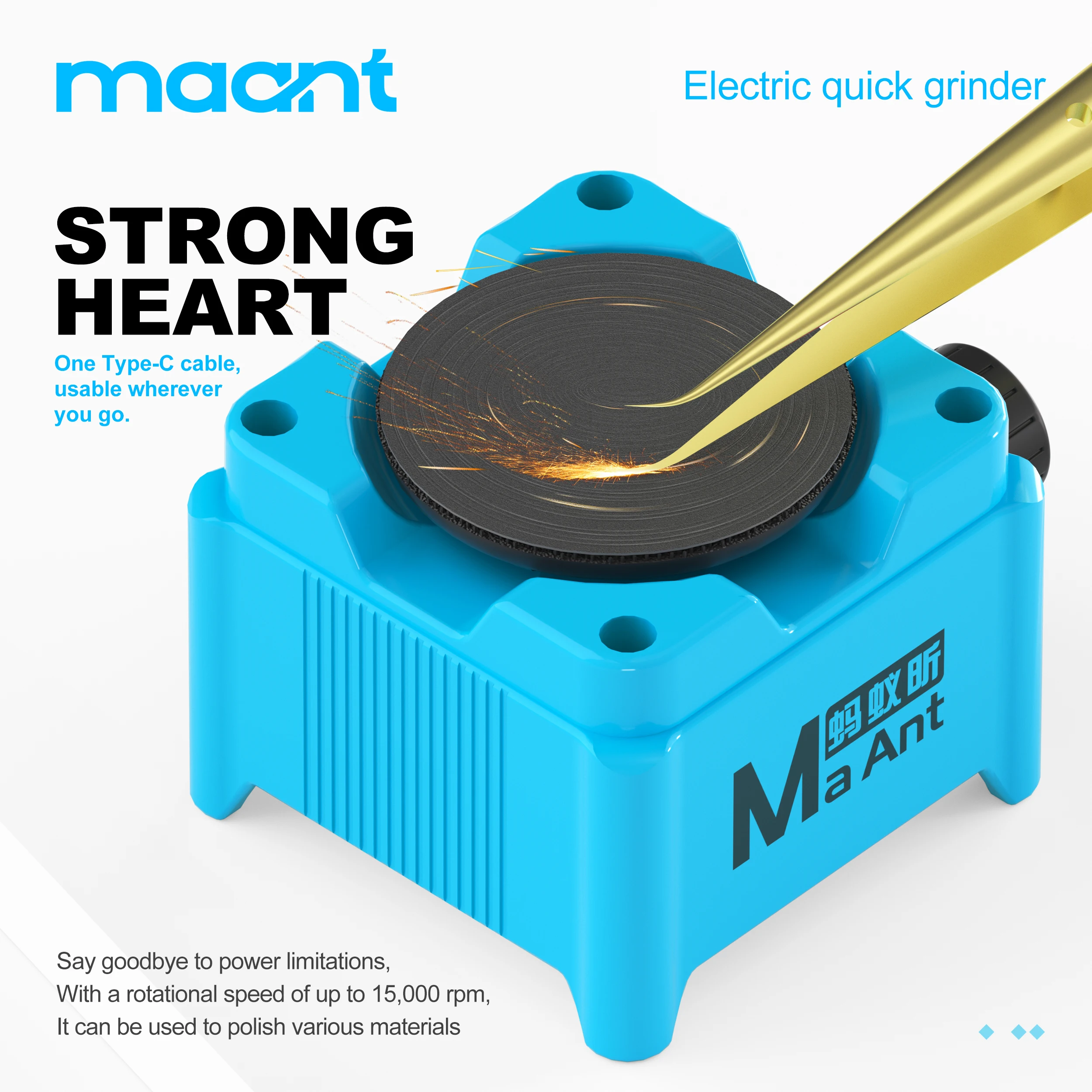 MaAnt KM1 電気グラインダー。7000～15000回 - Electronics Repair In Usa のレビューと価格