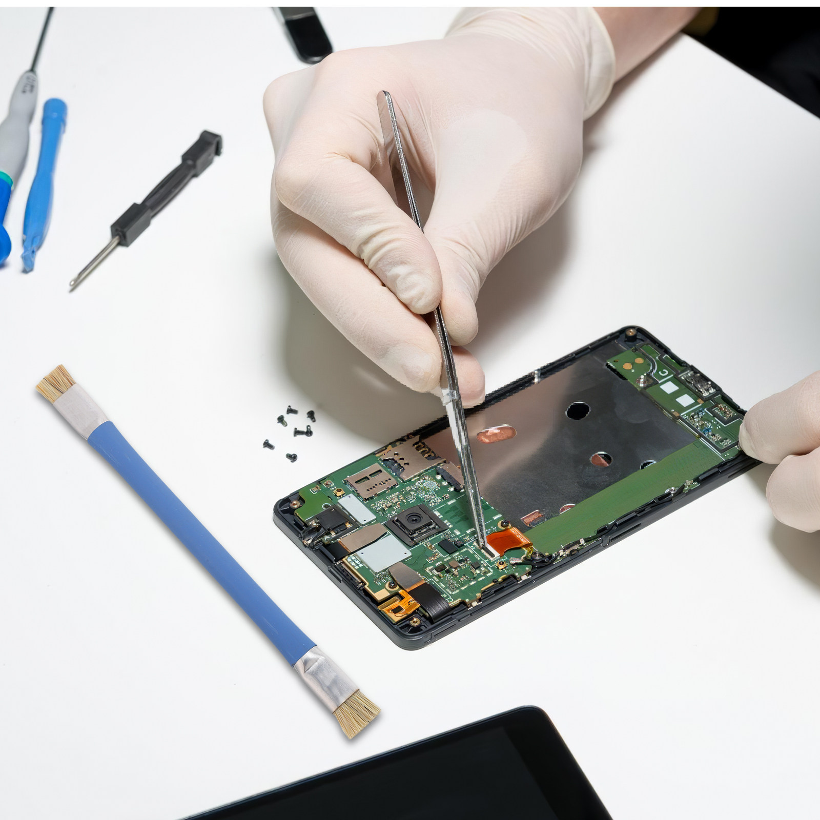 4本セットの帯電防止ESDクリーニングブラシ。スマートフォン - Electronics Repair In Usa のレビューと価格